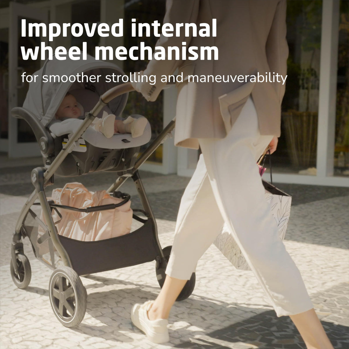 Maxi-Cosi Zelia Luxe 5 In 1 Modular Travel System With Mico Luxe Infant Car Seat — image 57