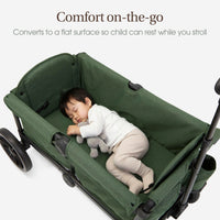 Evolur Trailblazer Wagon Double Stroller All Terrain Wheels For Smooth Outdoor Rides thumbnail 14