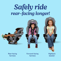 Graco Extend2Fit Convertible Car Seat With 4 Position Extension Panel For Extra Legroom thumbnail 8