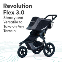 Bob Gear Revolution Flex 3.0 Duallie Jogging Stroller with Suspension thumbnail 17