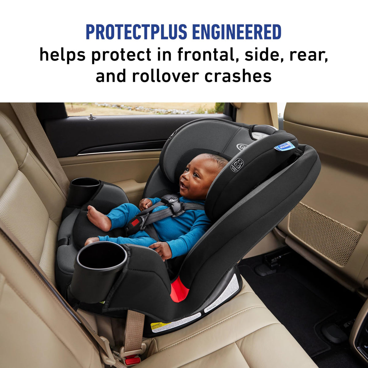 Graco TriRide 3in1 Car Seat Kipling Rear Facing to Booster With Adjustable Headrest — image 11