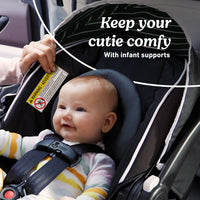 Graco SnugRide Lite LX Infant Car Seat Lightweight Rear Facing For Babies 4 To 30 Lb With Four Position Base LATCH thumbnail 14