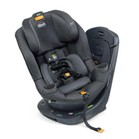 Chicco Fit360 ClearTex Rotating Convertible Car Seat With 360 Degree Rotation And Lever Lock System Obsidian Black thumbnail 5