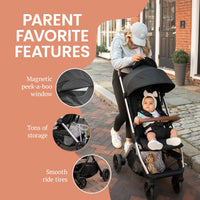 Bombi Bēbee V2 Lightweight Baby Stroller One Hand Fold thumbnail 20