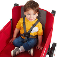 Radio Flyer Convertible Wagon For Kids With Adjustable Handle Cup Holder And Canopy thumbnail 17
