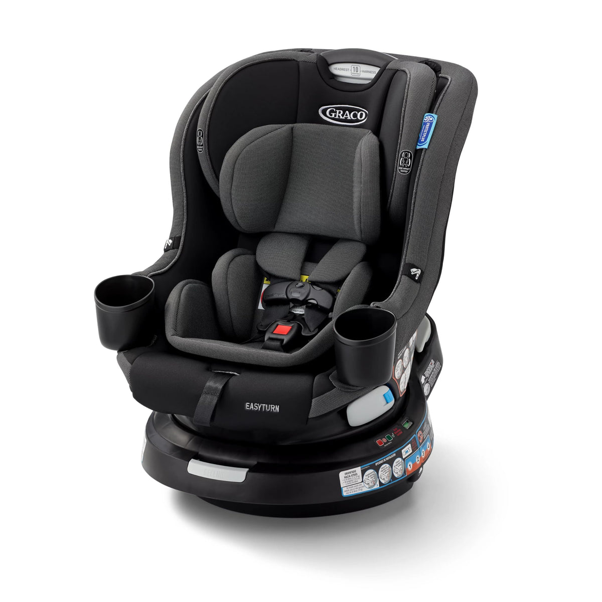 Graco EasyTurn360 2 In 1 Convertible Car Seat 360 Degree Rotation For Easy In And Out — image 2