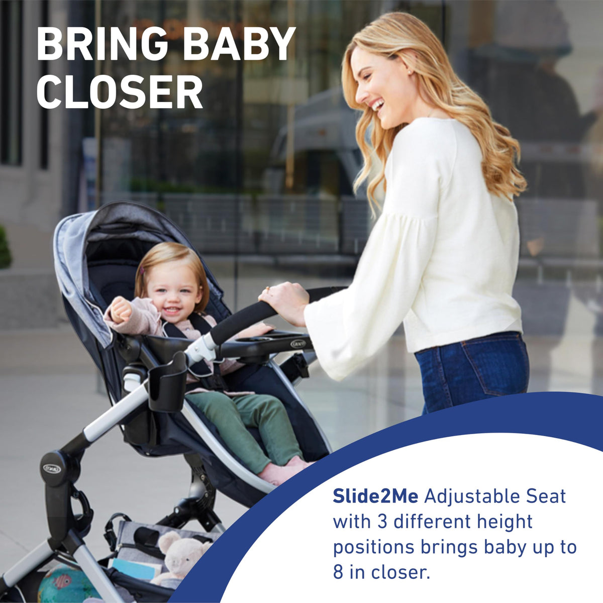 Graco Modes Nest Travel System With Slide2Me Height Adjustable Seat — image 27