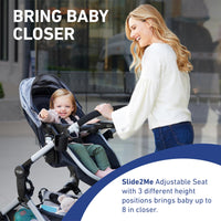 Graco Modes Nest Travel System With Slide2Me Height Adjustable Seat thumbnail 27