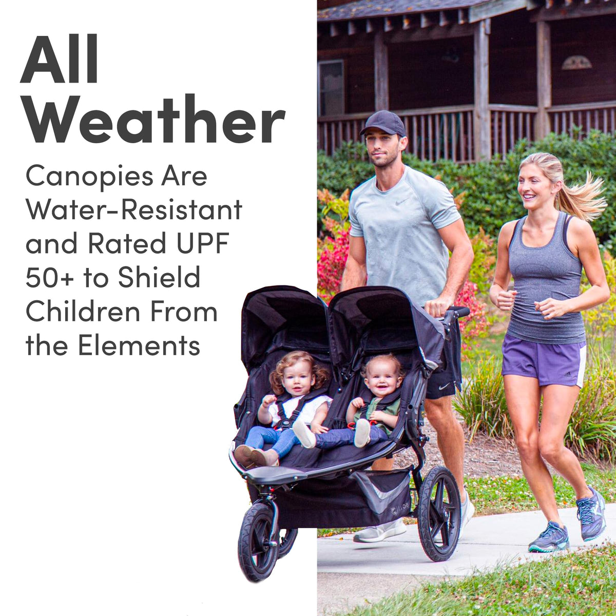 Bob Gear Revolution Flex 3.0 Duallie Jogging Stroller with Suspension — image 11
