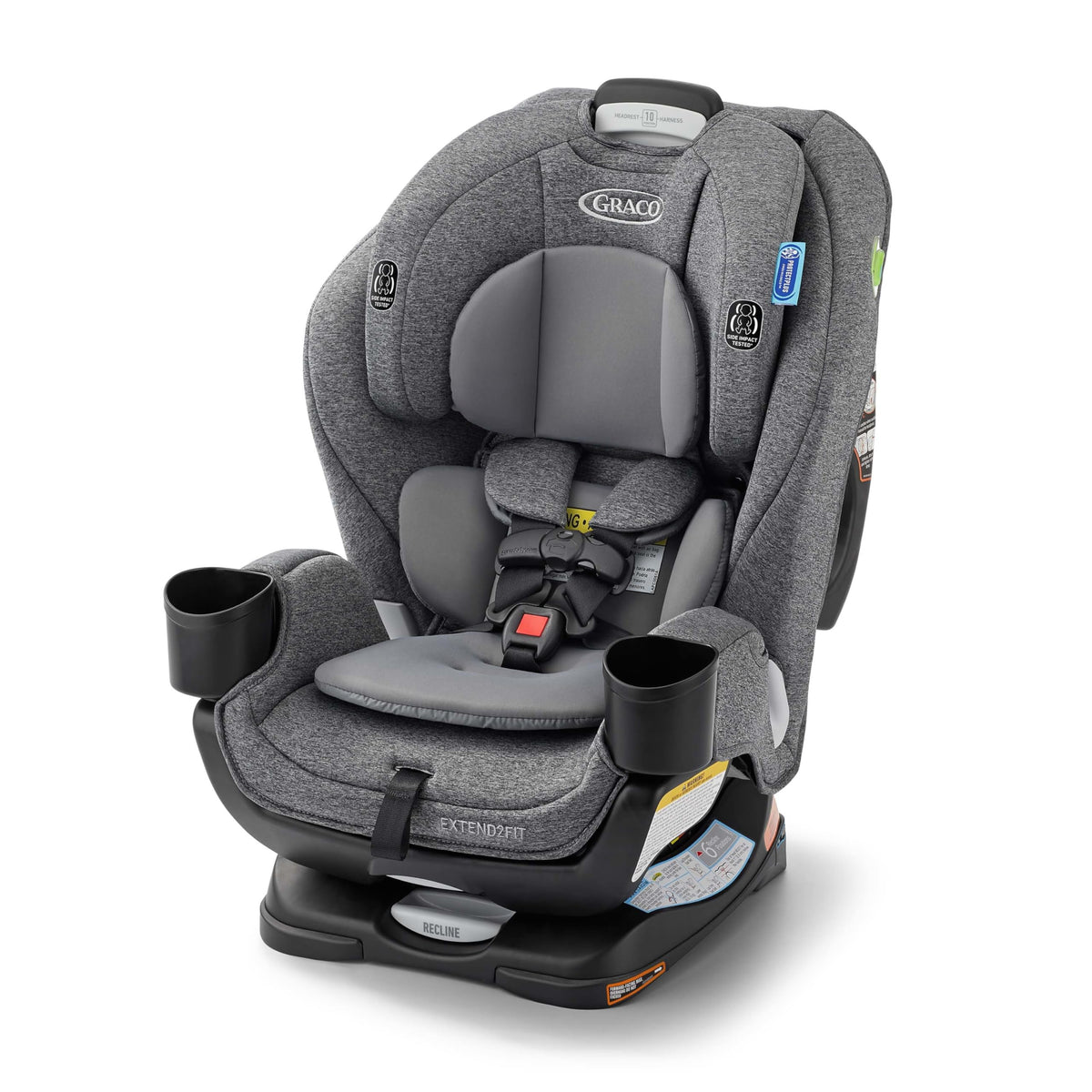 Graco Extend2Fit Convertible Car Seat With 4 Position Extension Panel For Extra Legroom — image 6