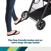 Safety 1st Smooth Ride Travel System Stroller With OnBoard FLX Infant Car Seat Easy Install And Large Canopy thumbnail 9