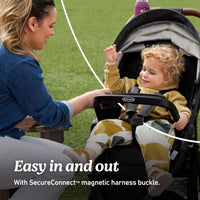 Graco Outpace LX All-Terrain 3-Wheel Stroller Travel System Ready One-Hand Fold In-Seat Suspension thumbnail 10