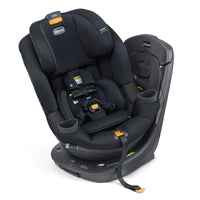 Chicco Fit360 ClearTex Rotating Convertible Car Seat With 360 Degree Rotation And Lever Lock System Obsidian Black thumbnail 1