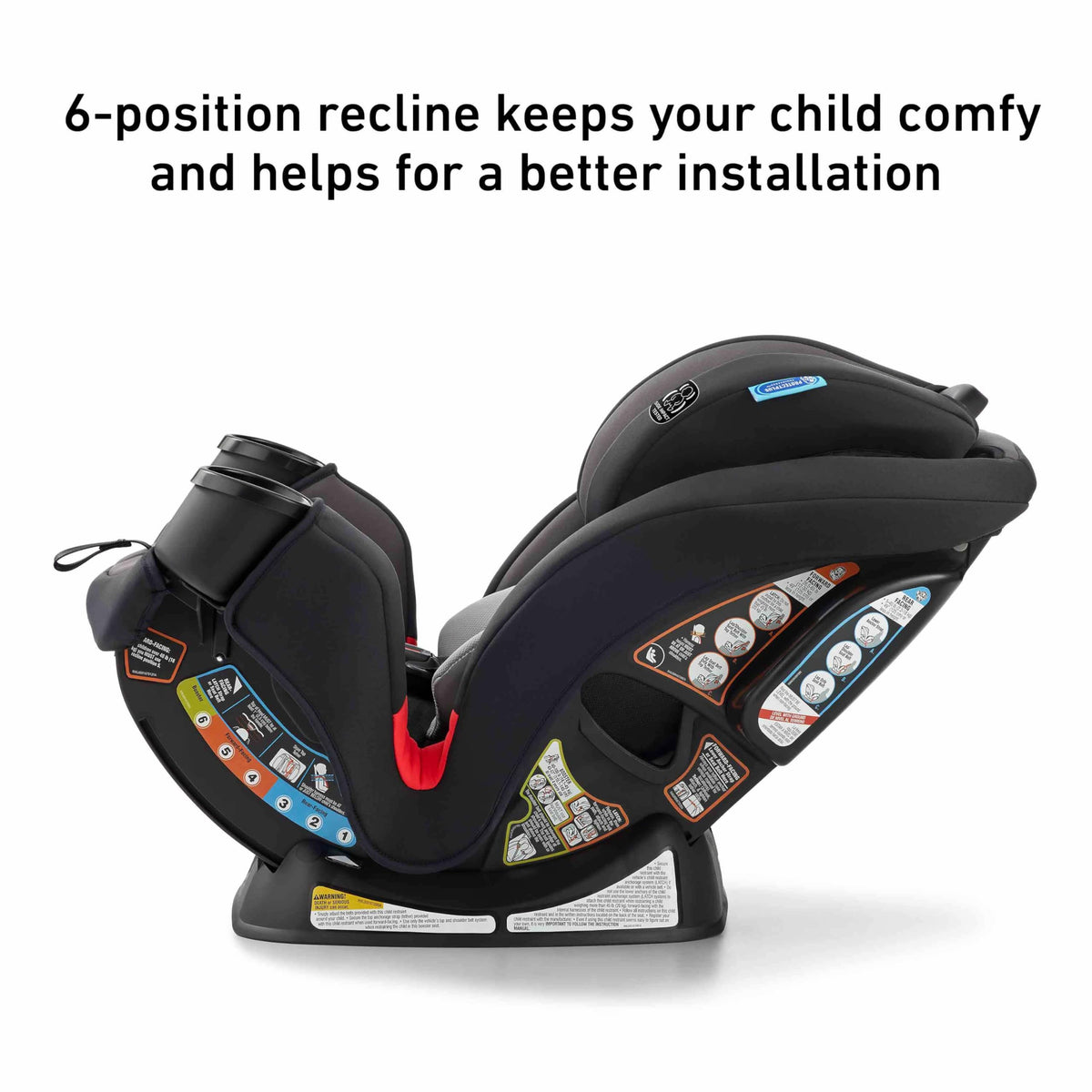 Graco TriRide 3in1 Car Seat Kipling Rear Facing to Booster With Adjustable Headrest — image 21