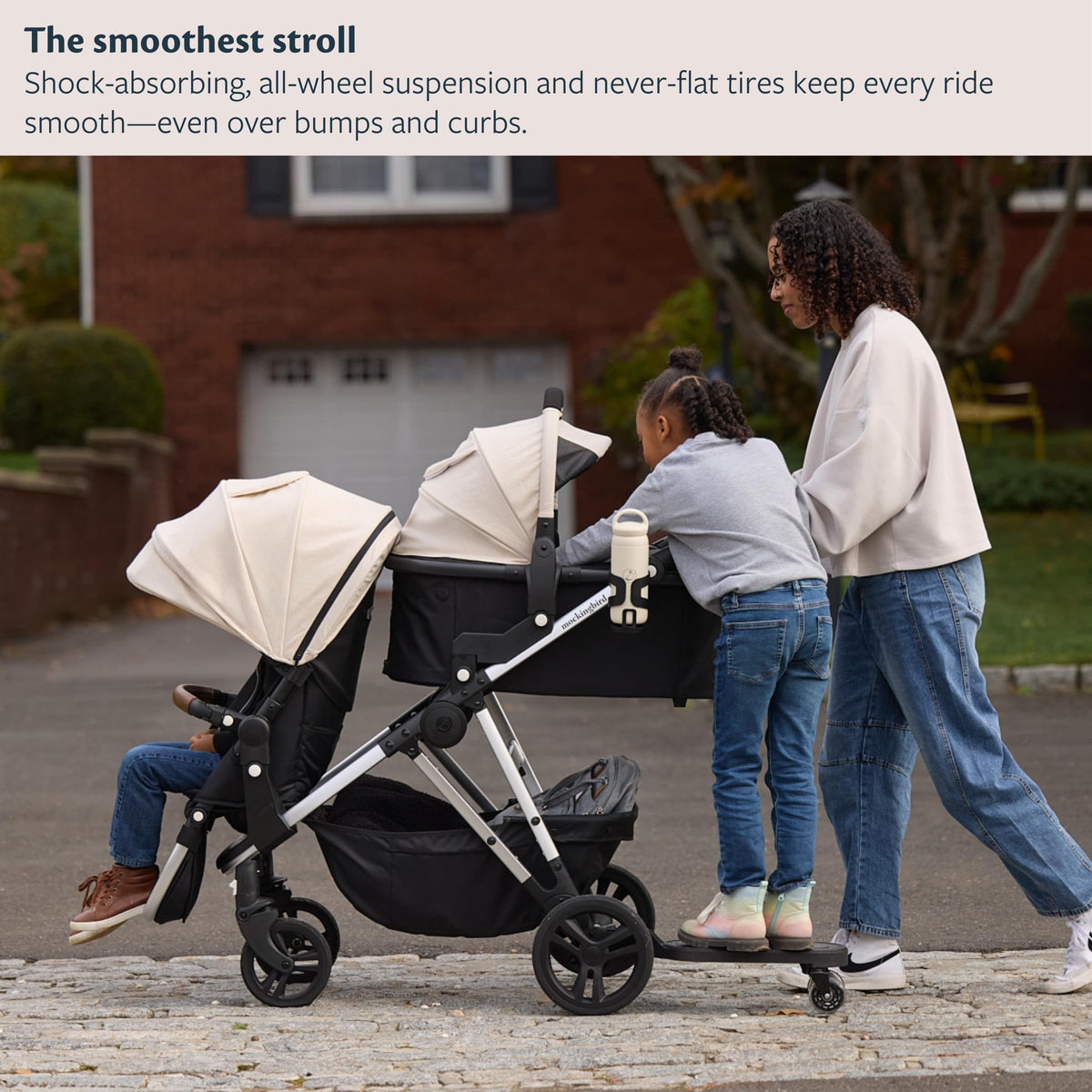 Mockingbird Single-To-Double Stroller 3.0 Travel System Compatible — image 9