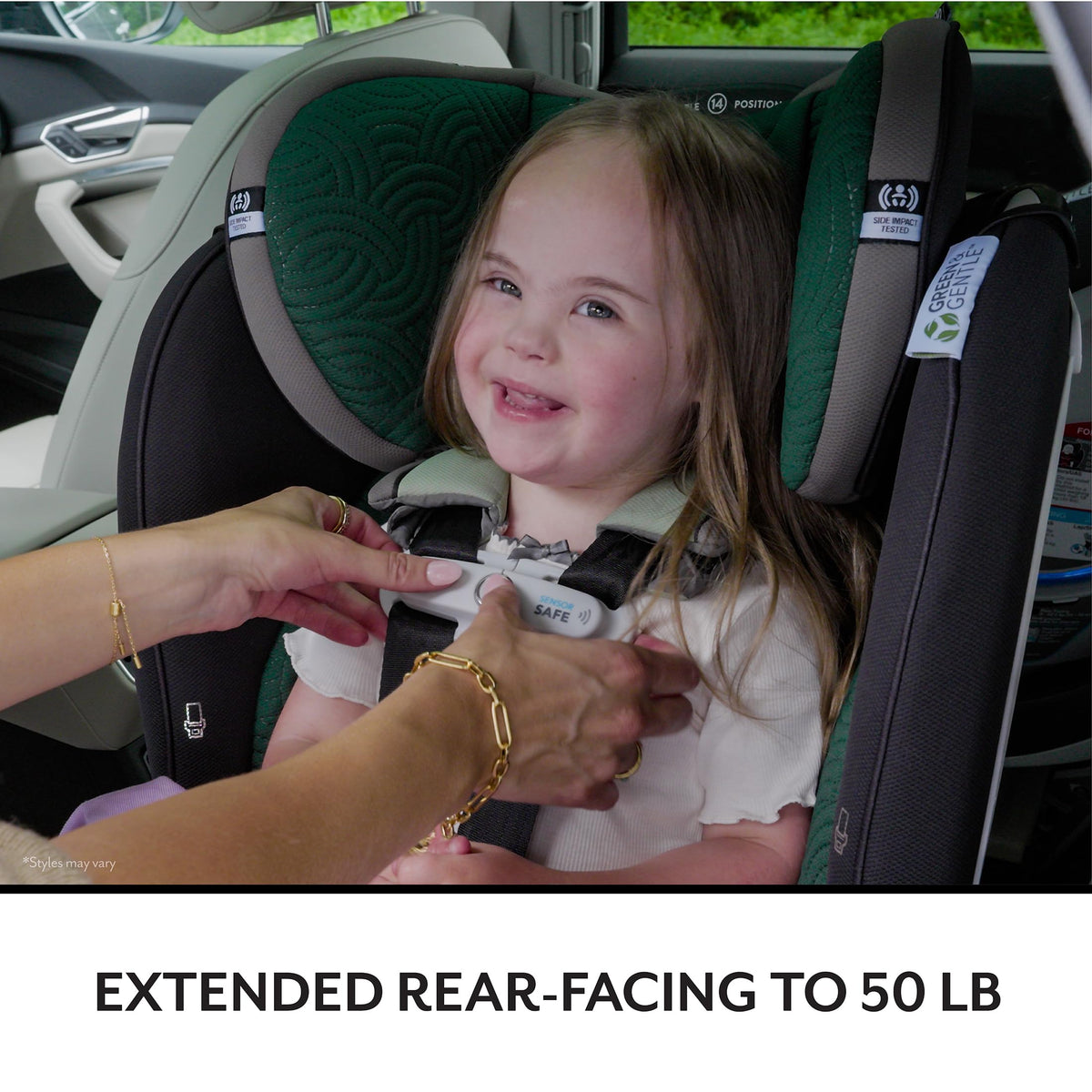 Evenflo Revolve360 Extend Rotational All In One Convertible Car Seat with 360 Degree Rotation and Extended Rear Facing — image 30