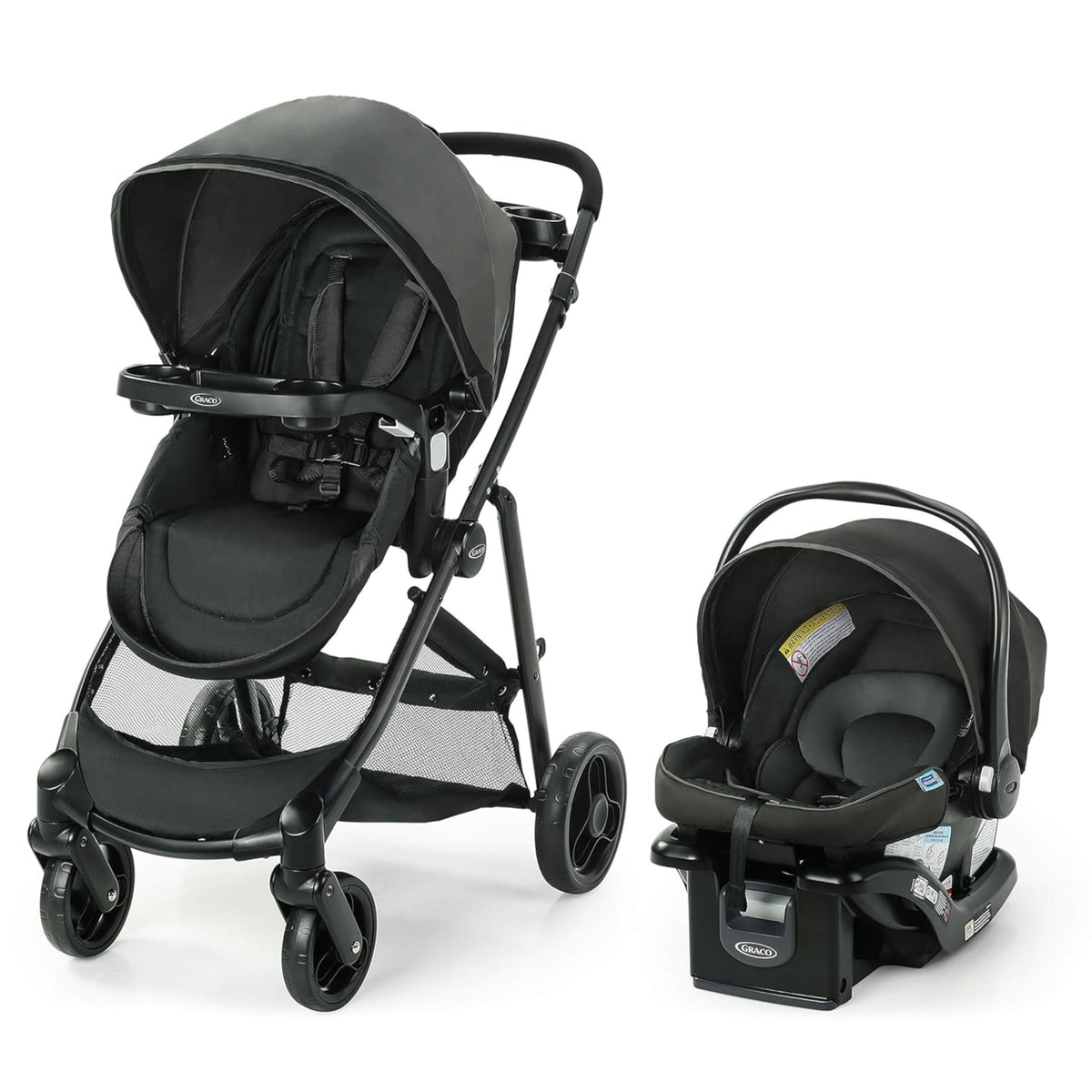 Graco Modes Element Travel System Canter 3In1 Stroller For Infant To Toddler With Car Seat Carrier — image 2