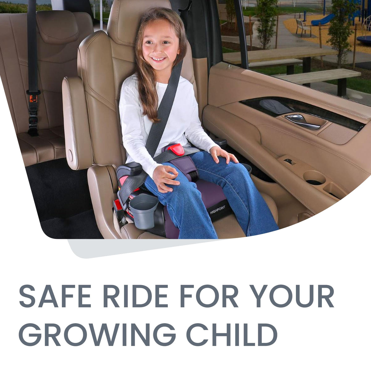 Britax Skyline Belt Positioning Booster Car Seat 2 Stage Design For Growing Kids Dusk Color — image 66