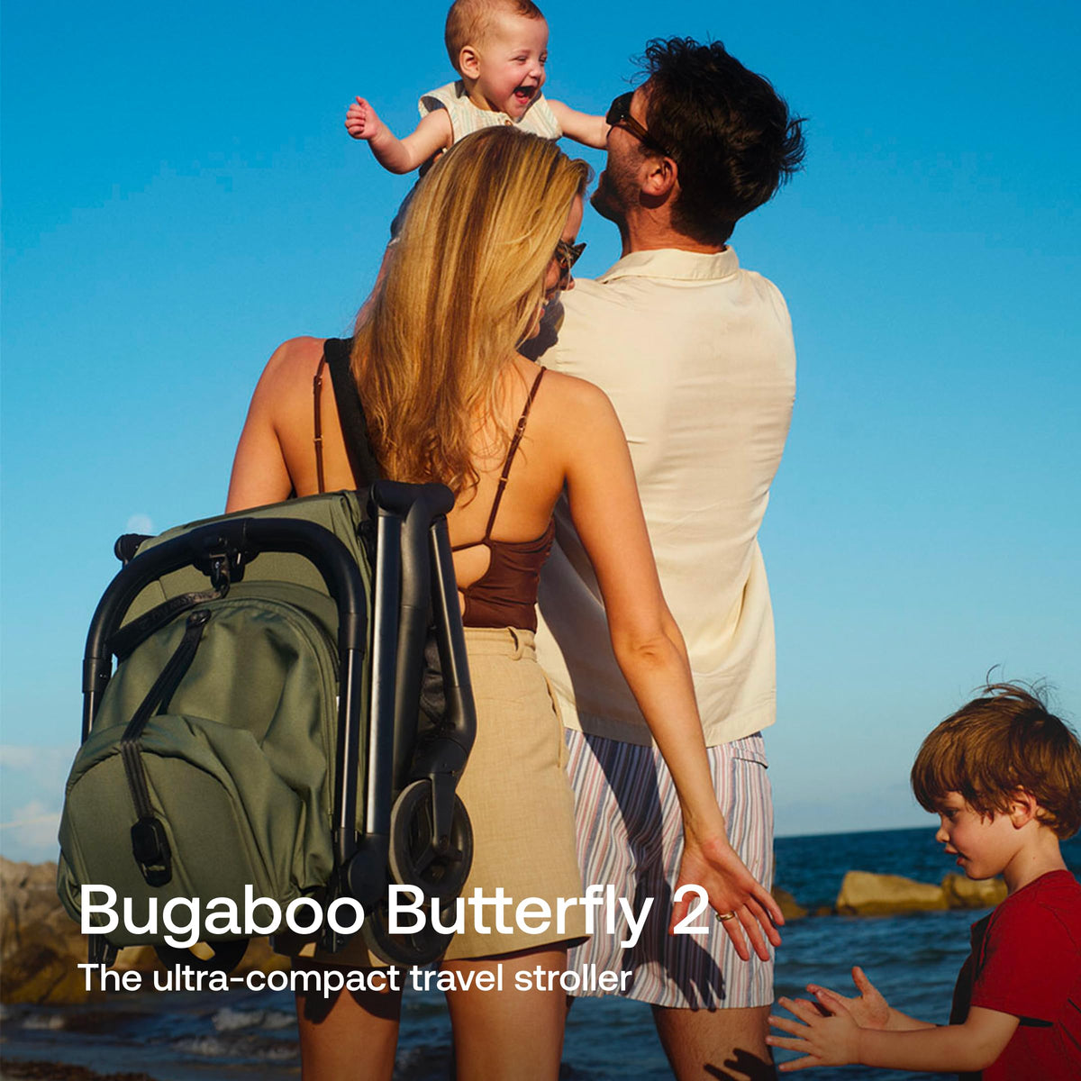 Bugaboo Butterfly 2 Travel Stroller Ultra Compact One Second Fold Lightweight Airplane Friendly Black — image 19