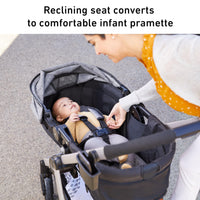Graco Modes Pramette Travel System 3in1 Infant Car Seat Stroller thumbnail 8