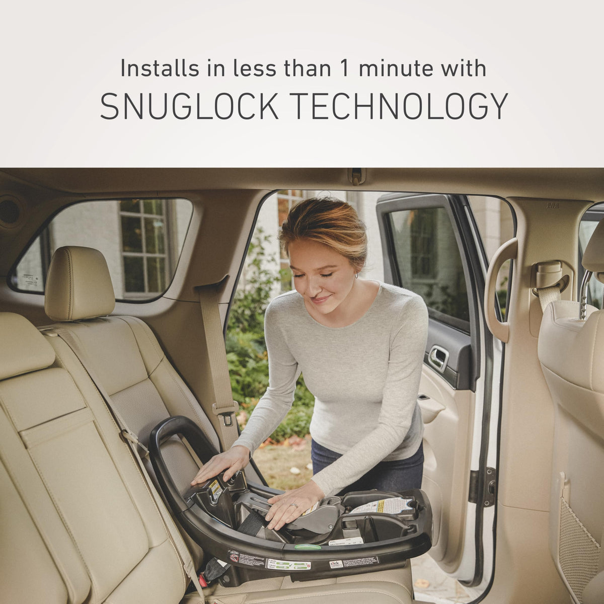 Graco SnugRide SnugFit Infant Car Seat Anti Rebound Bar for Safety — image 22