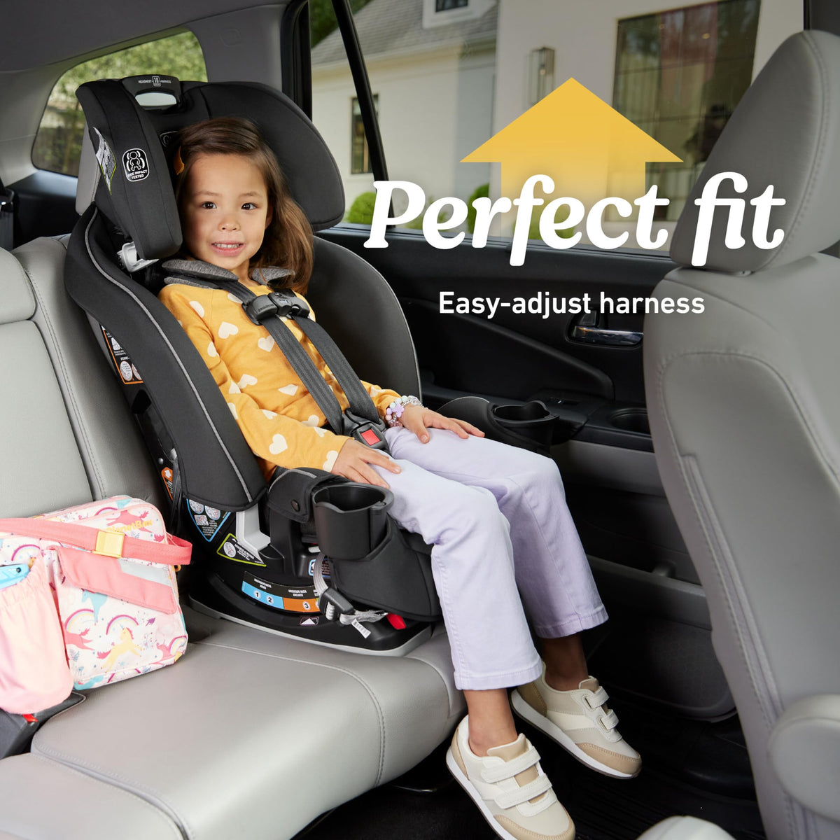 Graco Slimfit 3 In 1 Convertible Car Seat Ultra Space Saving Design For Rear And Forward Facing — image 27