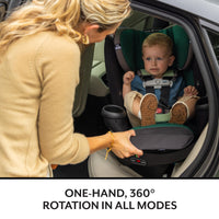 Evenflo Revolve360 Extend Rotational All In One Convertible Car Seat with 360 Degree Rotation and Extended Rear Facing thumbnail 12