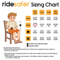 RideSafer Portable Car Seat Small Black Lightweight For Travel And Everyday Child Safety thumbnail 35