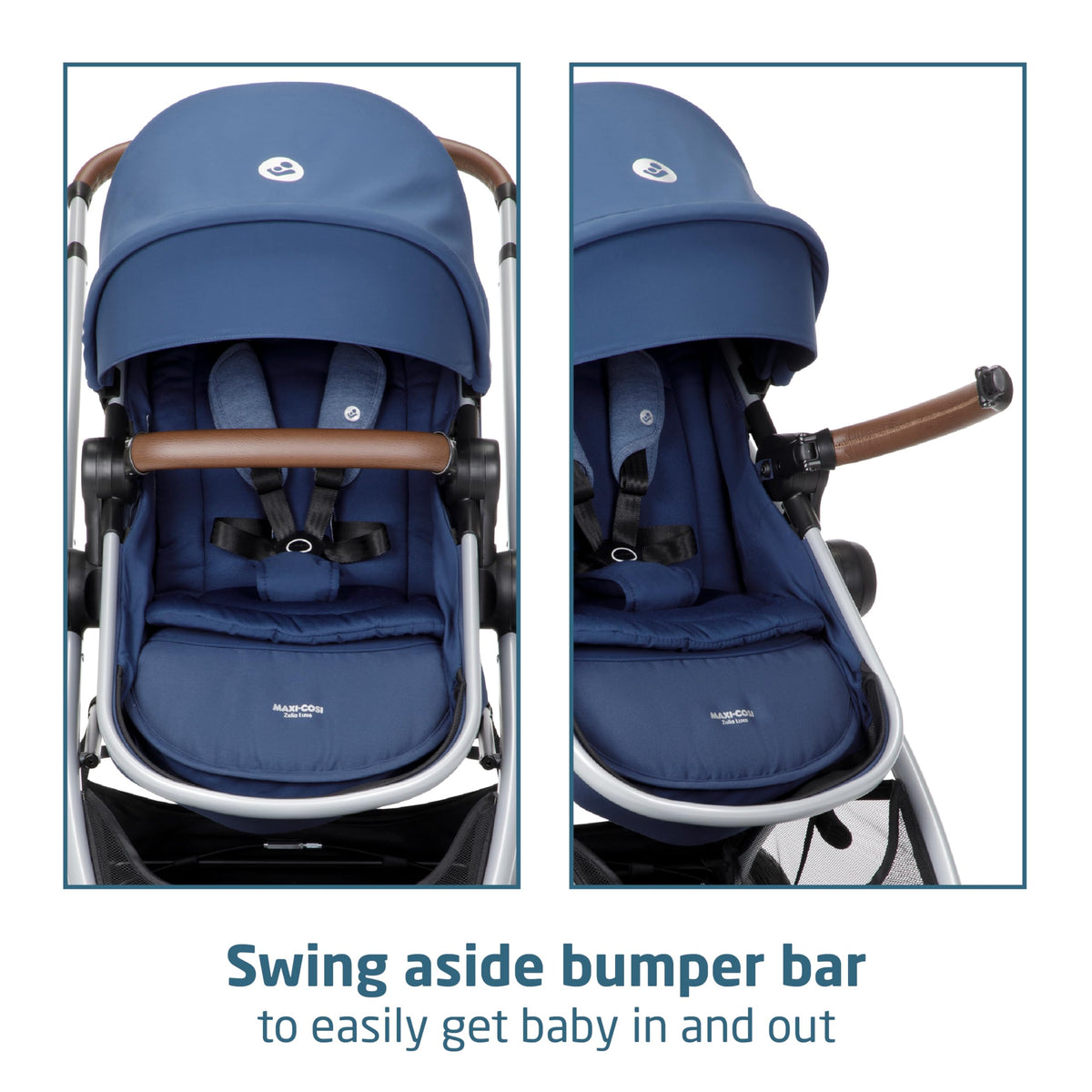 Maxi-Cosi Zelia Luxe 5 In 1 Modular Travel System With Mico Luxe Infant Car Seat — image 46