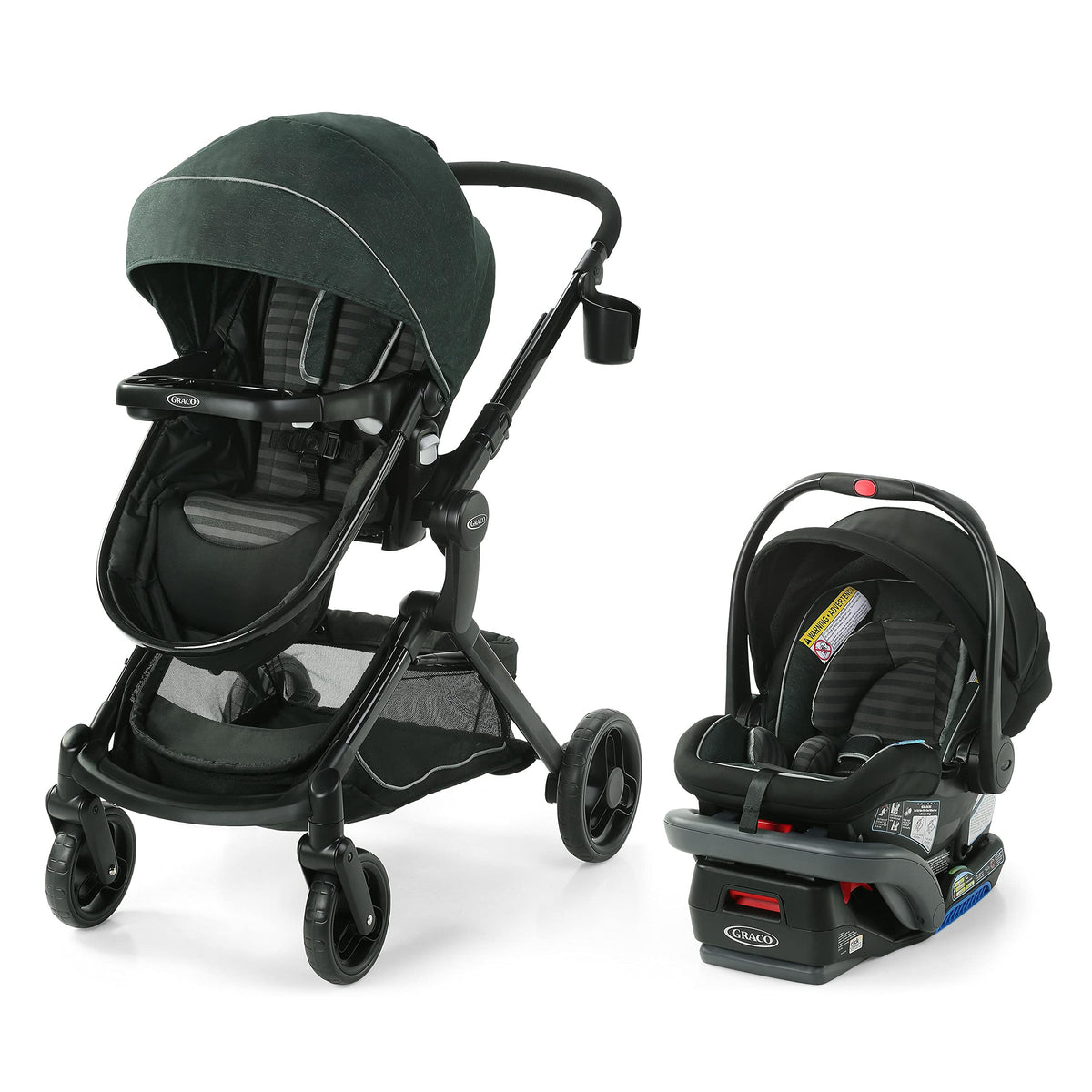 Graco Modes Nest Travel System With Slide2Me Height Adjustable Seat — image 2