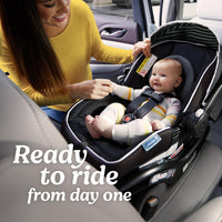 Graco SnugRide Lite LX Infant Car Seat Lightweight Rear Facing For Babies 4 To 30 Lb With Four Position Base LATCH thumbnail 9