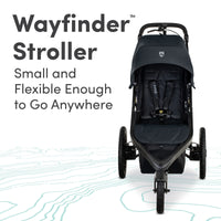 Wayfinder Jogging Stroller With Independent Dual Suspension thumbnail 6