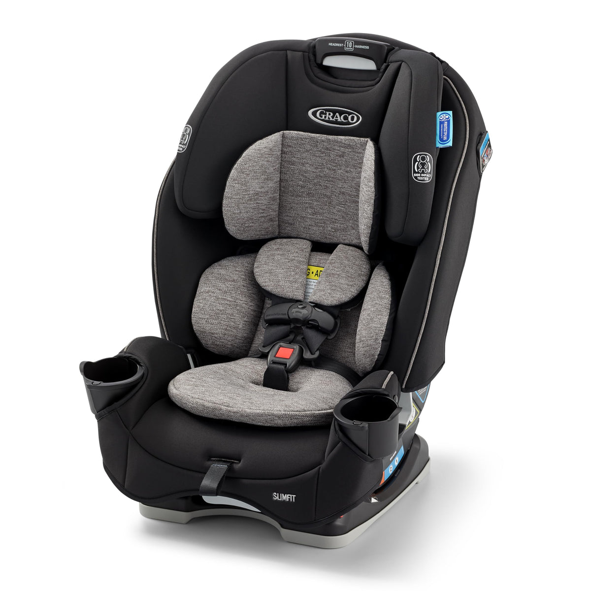 Graco Slimfit 3 In 1 Convertible Car Seat Ultra Space Saving Design For Rear And Forward Facing