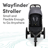 Wayfinder Jogging Stroller With Independent Dual Suspension thumbnail 10