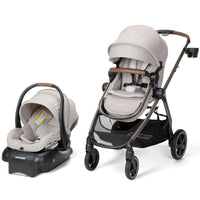 Maxi-Cosi Zelia Luxe 5 In 1 Modular Travel System With Mico Luxe Infant Car Seat thumbnail 4