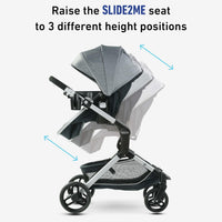 Graco Modes Nest Travel System With Slide2Me Height Adjustable Seat thumbnail 16