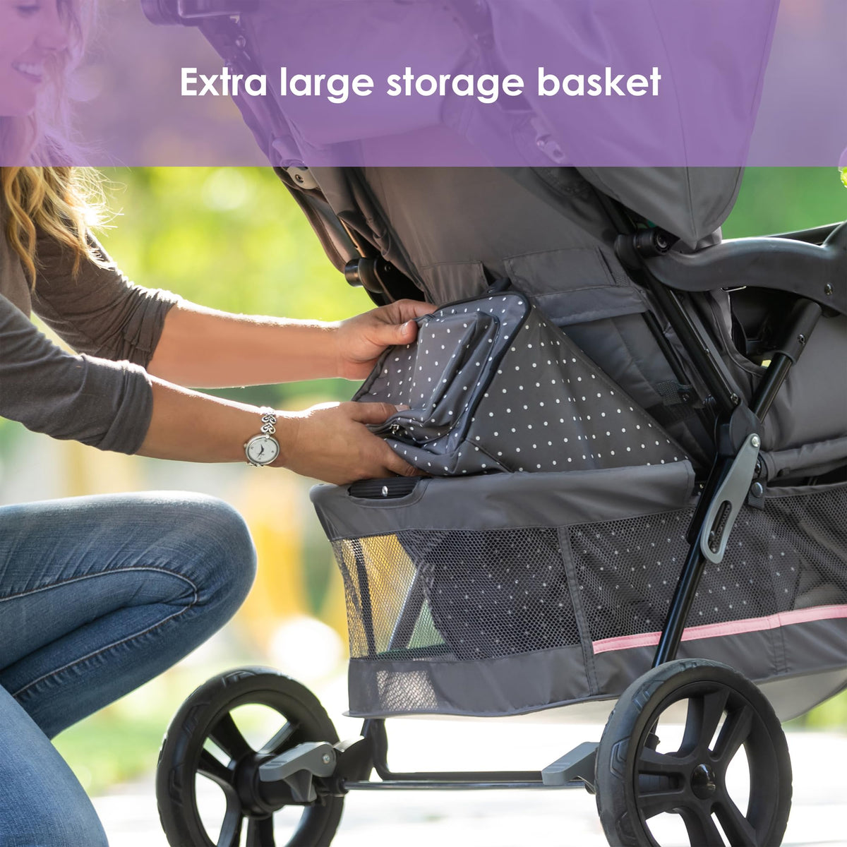 Baby Trend EZ Ride Travel System With EZ Lift Infant Car Seat Dash Pink One Hand Fold All Terrain Wheels — image 66