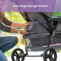 Baby Trend EZ Ride Travel System With EZ Lift Infant Car Seat Dash Pink One Hand Fold All Terrain Wheels thumbnail 66