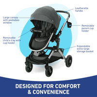 Graco Modes Nest Travel System With Slide2Me Height Adjustable Seat thumbnail 12