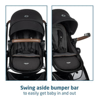 Maxi-Cosi Zelia Luxe 5 In 1 Modular Travel System With Mico Luxe Infant Car Seat thumbnail 77