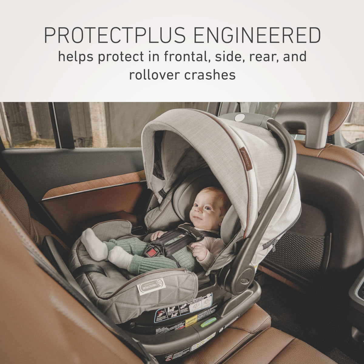 Graco SnugRide SnugFit Infant Car Seat Anti Rebound Bar for Safety — image 33