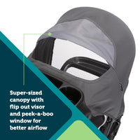 Safety 1st Smooth Ride Travel System Stroller With OnBoard FLX Infant Car Seat Easy Install And Large Canopy thumbnail 22