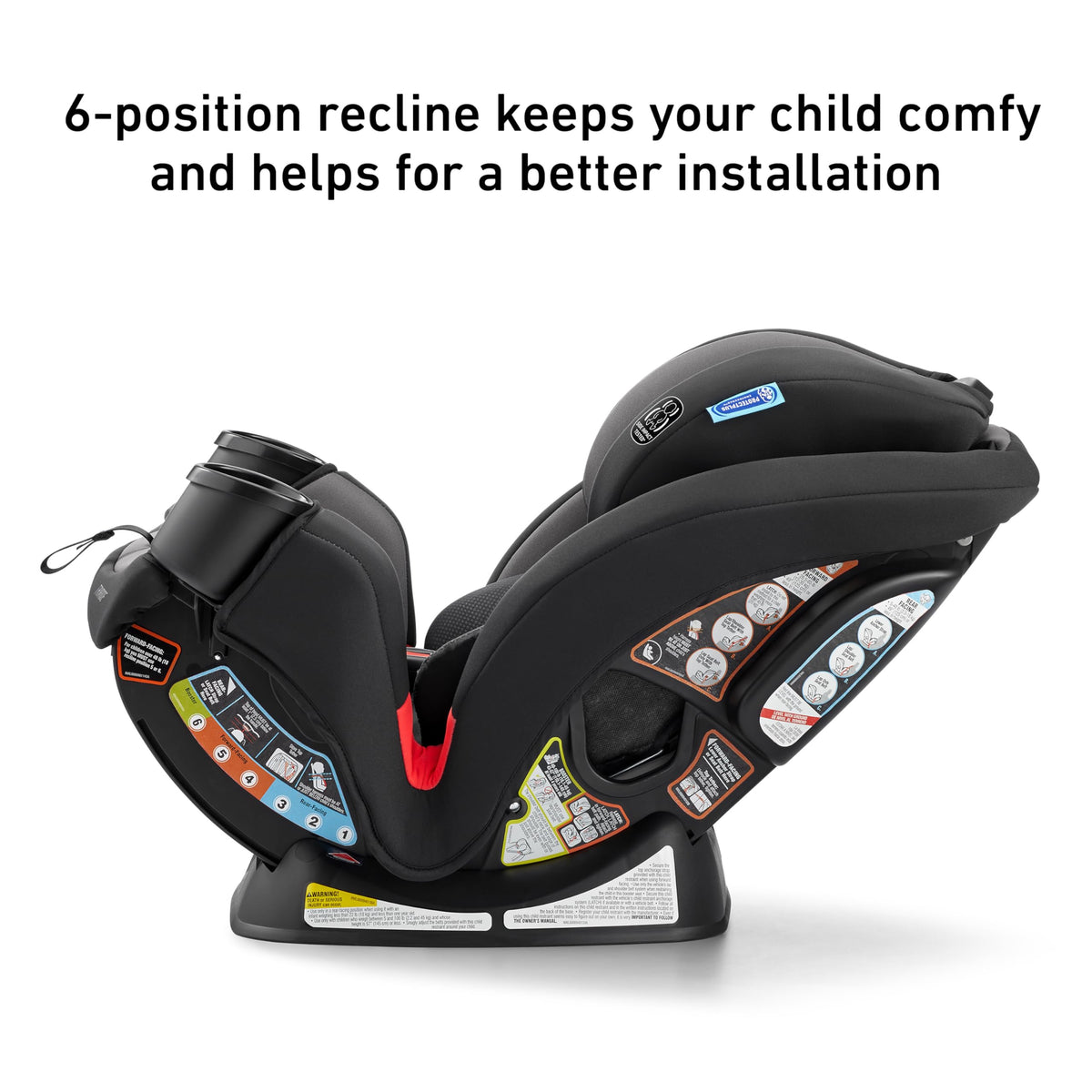 Graco TriRide 3in1 Car Seat Kipling Rear Facing to Booster With Adjustable Headrest — image 15