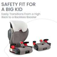 Britax Skyline Belt Positioning Booster Car Seat 2 Stage Design For Growing Kids Dusk Color thumbnail 68