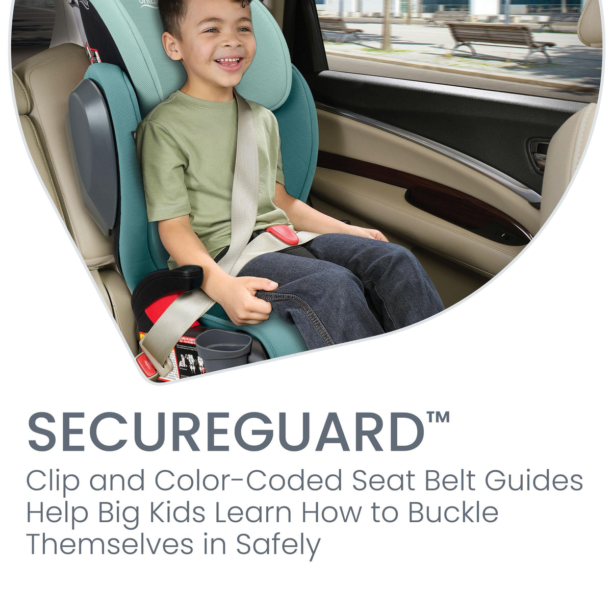 Britax Skyline Belt Positioning Booster Car Seat 2 Stage Design For Growing Kids Dusk Color — image 20