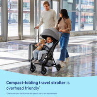 Graco Ready2Jet Compact Stroller With One Hand Automatic Fold For Easy Travel In Any Venue thumbnail 19