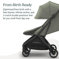 UPPAbaby Minu V3 Travel Stroller Lightweight One Hand Fold For Easy Overhead Travel thumbnail 15