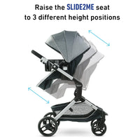 Graco Modes Nest Travel System With Slide2Me Height Adjustable Seat thumbnail 19