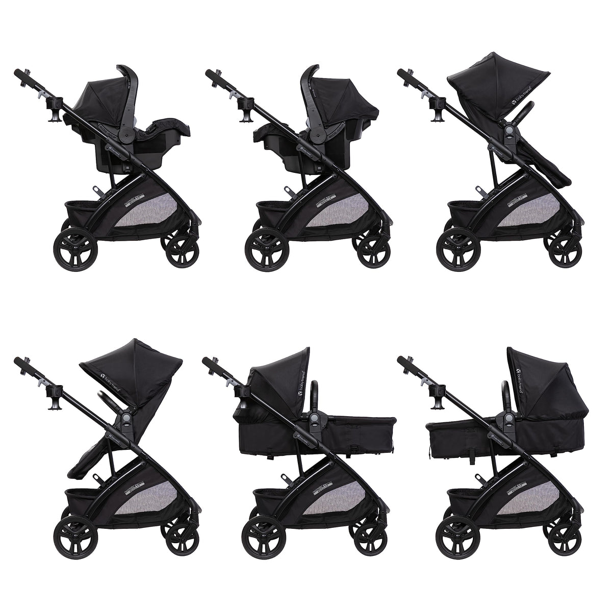 Passport Switch 6-In-1 Modular Stroller Travel System Lightweight Travel Solution for Parents on the Go — image 19