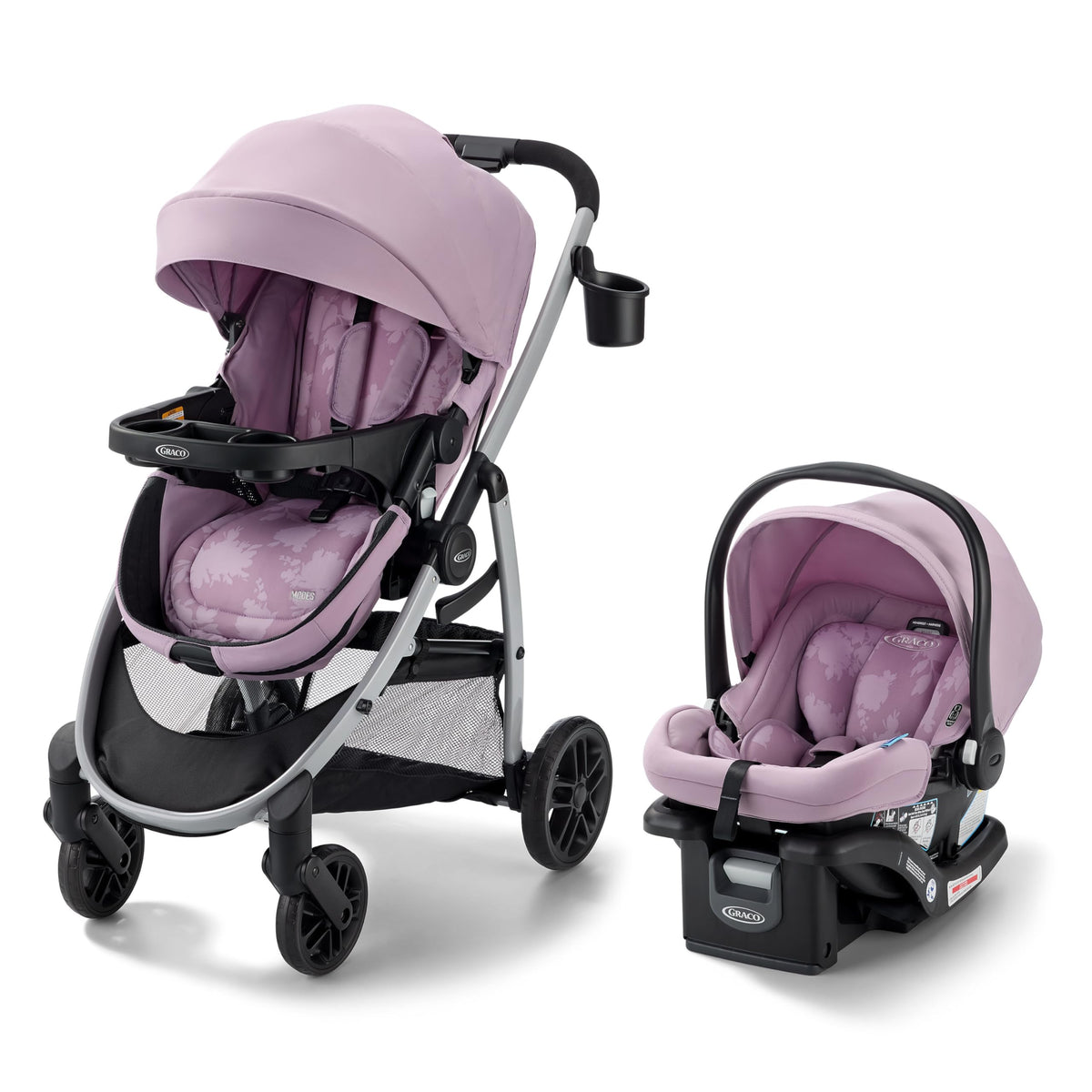 Graco Modes Pramette Travel System 3in1 Infant Car Seat Stroller — image 3
